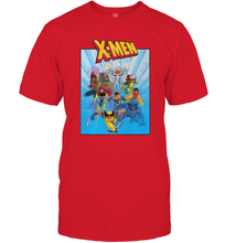 Load image into Gallery viewer, Marvel X Men Animated Series Poster Retro 90s Men's T-Shirt
