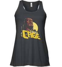 Load image into Gallery viewer, Marvel The Defenders Luke Cage Profile Women's Racerback Tank
