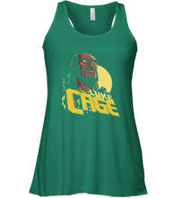 Load image into Gallery viewer, Marvel The Defenders Luke Cage Profile Women's Racerback Tank
