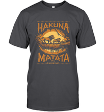 Load image into Gallery viewer, Disney The Lion King Live Action Hakuna Matata Sunset Poster Men's T-Shirt
