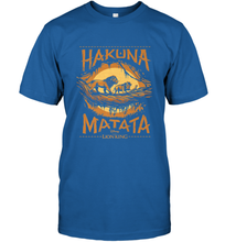 Load image into Gallery viewer, Disney The Lion King Live Action Hakuna Matata Sunset Poster Men's T-Shirt
