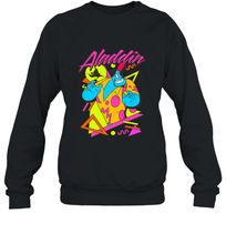 Load image into Gallery viewer, Disney Aladdin Genie In A Shirt Retro Abstract Crewneck Sweatshirt
