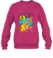 Load image into Gallery viewer, Disney Aladdin Genie In A Shirt Retro Abstract Crewneck Sweatshirt
