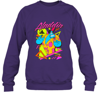 Load image into Gallery viewer, Disney Aladdin Genie In A Shirt Retro Abstract Crewneck Sweatshirt
