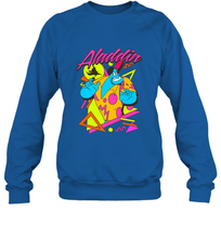 Load image into Gallery viewer, Disney Aladdin Genie In A Shirt Retro Abstract Crewneck Sweatshirt
