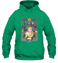 Load image into Gallery viewer, Disney Beauty And The Beast Belle Portrait Hooded Sweatshirt
