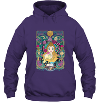 Load image into Gallery viewer, Disney Beauty And The Beast Belle Portrait Hooded Sweatshirt
