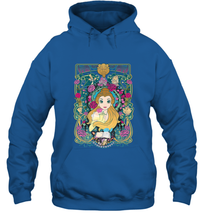 Load image into Gallery viewer, Disney Beauty And The Beast Belle Portrait Hooded Sweatshirt
