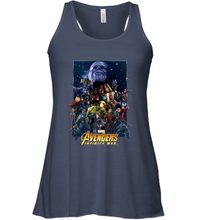 Load image into Gallery viewer, Marvel Avengers Infinity War Neon Team 2 Women's Racerback Tank
