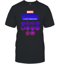 Load image into Gallery viewer, Marvel Rising Secret Warriors Hero Emblem Logo Men's T-Shirt
