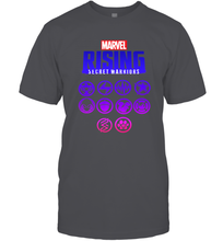 Load image into Gallery viewer, Marvel Rising Secret Warriors Hero Emblem Logo Men's T-Shirt
