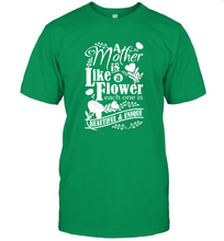 Load image into Gallery viewer, A mother is like a flower each one is beautiful and unique Men's T-Shirt
