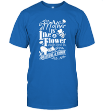 Load image into Gallery viewer, A mother is like a flower each one is beautiful and unique Men's T-Shirt
