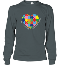 Load image into Gallery viewer, April is autism awareness month T shirt Long Sleeve T-Shirt
