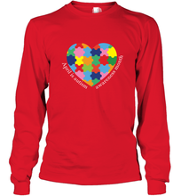 Load image into Gallery viewer, April is autism awareness month T shirt Long Sleeve T-Shirt
