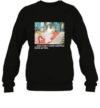 Load image into Gallery viewer, Disney Cinderella Wedding Happily Ever After Scene Crewneck Sweatshirt
