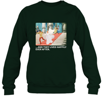 Load image into Gallery viewer, Disney Cinderella Wedding Happily Ever After Scene Crewneck Sweatshirt

