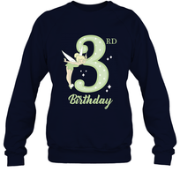 Load image into Gallery viewer, Disney Peter Pan 3rd Birthday Tinkerbell Portrait Crewneck Sweatshirt
