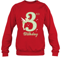 Load image into Gallery viewer, Disney Peter Pan 3rd Birthday Tinkerbell Portrait Crewneck Sweatshirt

