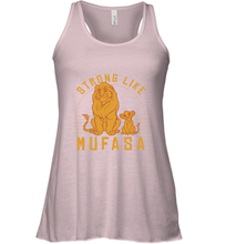 Load image into Gallery viewer, Disney Lion King Simba Strong Like Mufasa Women's Racerback Tank
