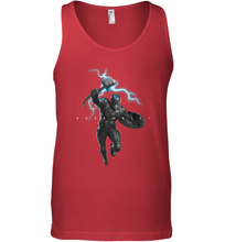 Load image into Gallery viewer, Marvel Avengers Endgame Captain America Assemble Lightning Men's Tank Top
