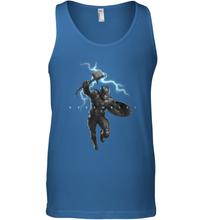 Load image into Gallery viewer, Marvel Avengers Endgame Captain America Assemble Lightning Men's Tank Top
