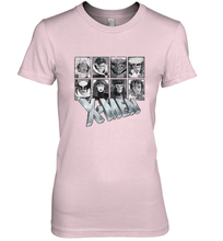 Load image into Gallery viewer, Marvel X Men Animated Series Halftone Retro 90s Women's Premium T-Shirt

