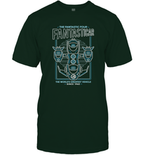 Load image into Gallery viewer, Marvel Fantastic Four Fantasticar Neon Lights Men's T-Shirt
