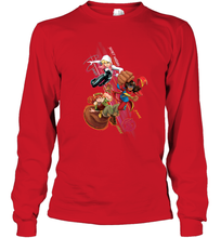 Load image into Gallery viewer, Marvel Rising Secret Warriors Group Shot Action Pose Long Sleeve T-Shirt
