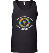 Load image into Gallery viewer, April is autism awareness month , Every day is Autism awareness day in our home AutismT shirt Men's Tank Top
