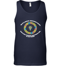 Load image into Gallery viewer, April is autism awareness month , Every day is Autism awareness day in our home AutismT shirt Men's Tank Top

