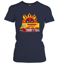 Load image into Gallery viewer, Marvel Deadpool Chimichangas Food Truck Women's T-Shirt
