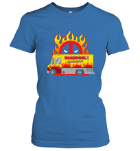 Load image into Gallery viewer, Marvel Deadpool Chimichangas Food Truck Women's T-Shirt
