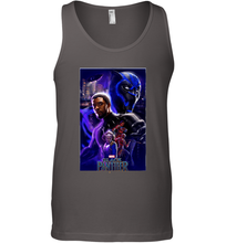 Load image into Gallery viewer, Marvel Black Panther Movie Wakanda Purple Poster Men's Tank Top
