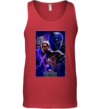 Load image into Gallery viewer, Marvel Black Panther Movie Wakanda Purple Poster Men's Tank Top
