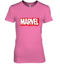 Load image into Gallery viewer, Marvel Logo Melting Letters Halloween Women's Premium T-Shirt
