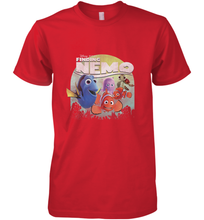 Load image into Gallery viewer, Disney Pixar Finding Nemo Group Shot Poster Men's Premium T-Shirt
