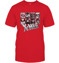 Load image into Gallery viewer, Marvel X Men Animated Series Halftone Retro 90s Men's T-Shirt
