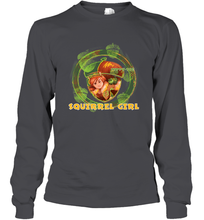 Load image into Gallery viewer, Marvel Rising secret Warriors Squirrel Girl Symbol Fill Long Sleeve T-Shirt
