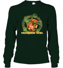 Load image into Gallery viewer, Marvel Rising secret Warriors Squirrel Girl Symbol Fill Long Sleeve T-Shirt
