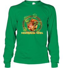 Load image into Gallery viewer, Marvel Rising secret Warriors Squirrel Girl Symbol Fill Long Sleeve T-Shirt
