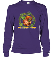 Load image into Gallery viewer, Marvel Rising secret Warriors Squirrel Girl Symbol Fill Long Sleeve T-Shirt
