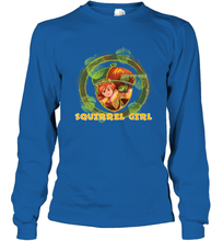 Load image into Gallery viewer, Marvel Rising secret Warriors Squirrel Girl Symbol Fill Long Sleeve T-Shirt
