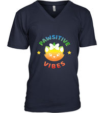 Load image into Gallery viewer, Disney The Aristocats Marie Pawsitive Vibes Men's V-Neck
