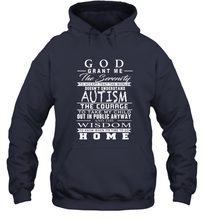 Load image into Gallery viewer, A shirt about Autism Hooded Sweatshirt
