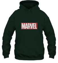 Load image into Gallery viewer, Marvel Classic Distressed Logo Hooded Sweatshirt
