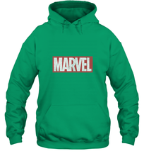 Load image into Gallery viewer, Marvel Classic Distressed Logo Hooded Sweatshirt

