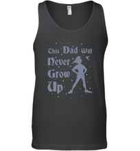 Load image into Gallery viewer, Disney Peter Pan This Dad Will Never Grow Up Men's Tank Top
