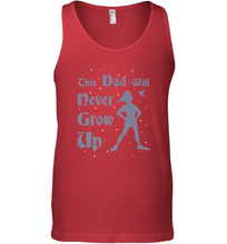 Load image into Gallery viewer, Disney Peter Pan This Dad Will Never Grow Up Men's Tank Top
