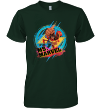 Load image into Gallery viewer, Marvel Rising Secret Warriors Ms. Marvel Portrait Logo Men's Premium T-Shirt
